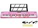 24HOCL 61 Keys Keyboard Piano Lighted Keys, Kids Piano Keyboard with UL Adapter, Stand, Built-In Speaker, Mic, Portable Electronic Keyboard for Boys, Girls, Beginners Birthday Holidays Best Gifts