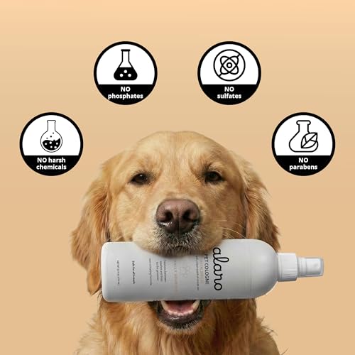 Alaro Dog Cologne Spray - Natural Deodorizing Spray - Long Lasting Coastal Breeze Scent - Pet-Safe Dog Perfume Spray for All Breeds - Made in USA - 16 oz - Image 7