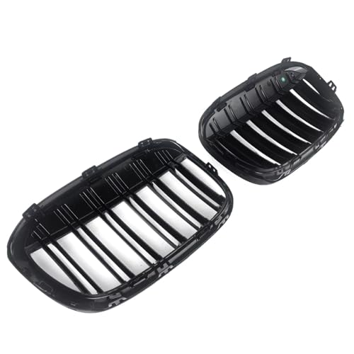 Rejilla de luz antiniebla para F48 F49 2016-2019 de doble línea para parachoques delantero