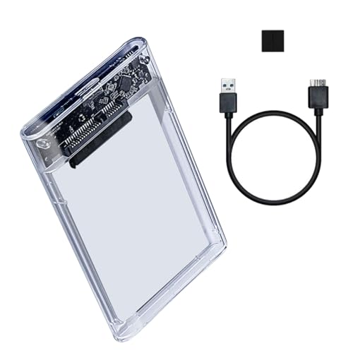 Trasparente USB3.0 2.5 Hard Disk Enclosure Caso Box Per Home Office PC Laptop Hard Disk Housing