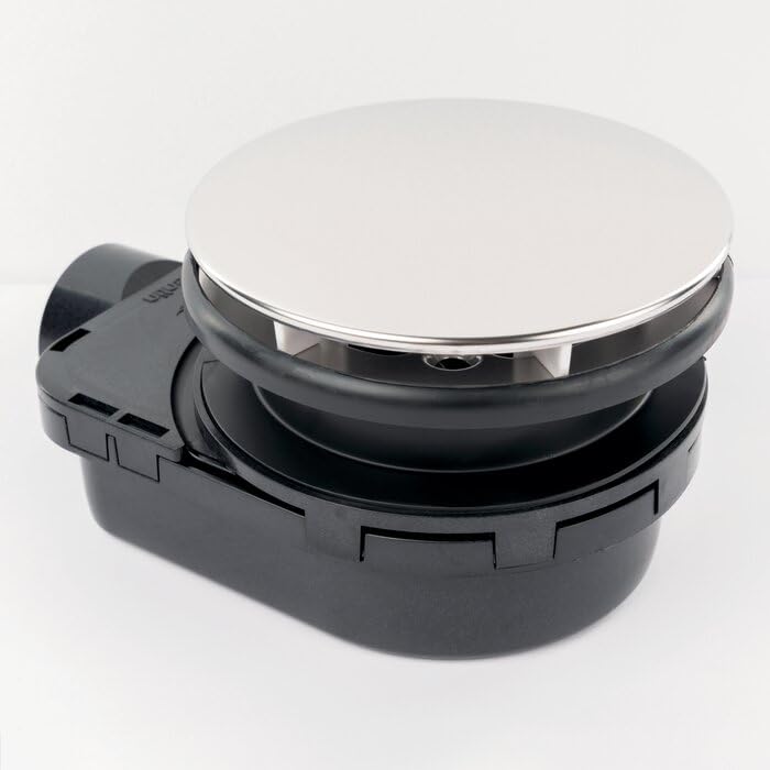 Bonde de douche ultra plate Smart Good Print - Diamètre 90 mm - 31 l/min - Valentin