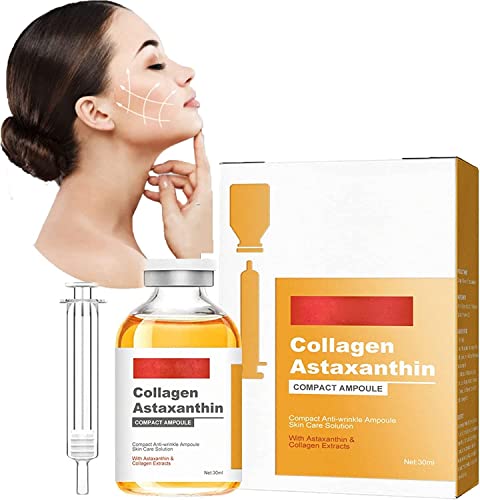 Clicobo Firm Collagen Astaxanthin Lifting Ampoule, Collageen Lifting Ampul, Astaxanthin Collagen Lifting Ampoule Essence, Astaxanthin Collagen Gel Ampoule, Astaxanthin Essence (3pcs)