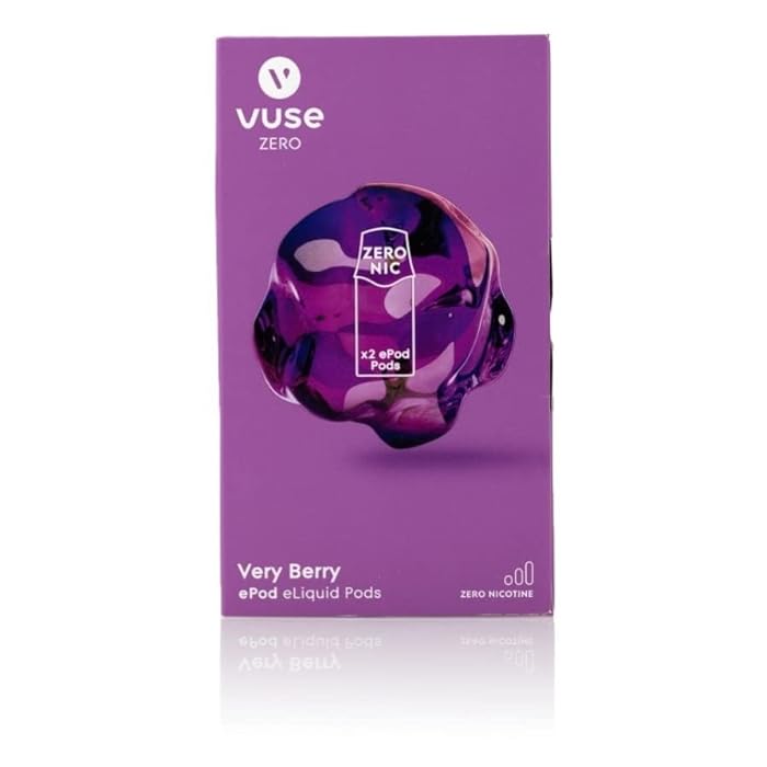 Buy Vuse Epod Very Berry Cartridges, eLiquid Refill for Vuse Epod