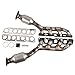 NEWZQ Front Left and Right Manifold Catalytic Converters Replacement for Infiniti QX56 Nissan NV2500 NV3500 Armada Pathfinder Titan 5.6L
