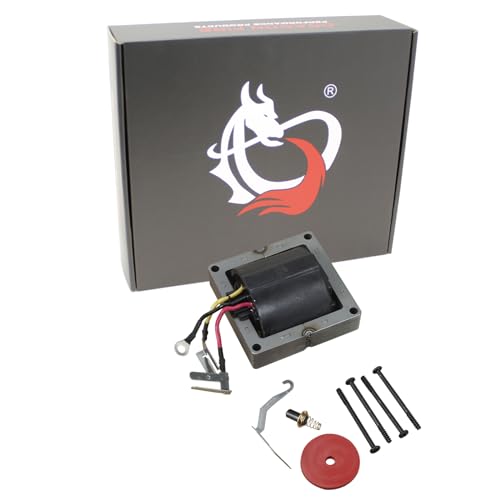 Dragon Fire High Performance 12-Volt to 65K Volt HEI Electronic Ignition Distributor Coil Pack Compatible with All HEI's GM Chevy Buick Dodge and Ford OEM Fit CHEI-DF
