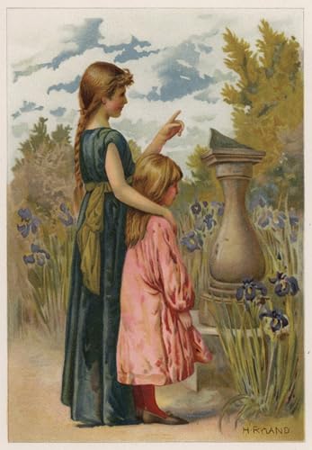 Toile Pour la Décoration Murale Henry Ryland Heure par heure Impression Fine Art 60x90
