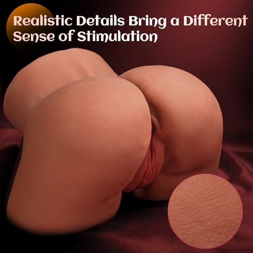 Image of BIG SHOCKED AI Sync Male Sex Toy for Men,12 Vibrating Sex Doll Automatic Male Masturbator Dual Channels Mens Sex Dolls Electric Pocket Pussy Stroker Sex Toys Adult Toys 3D Lifelike Love Doll