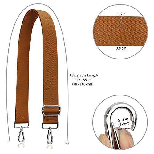 Image of Allzedream Thick Purse Strap Wide Adjustable Replacement Crossbody Bag Handbag