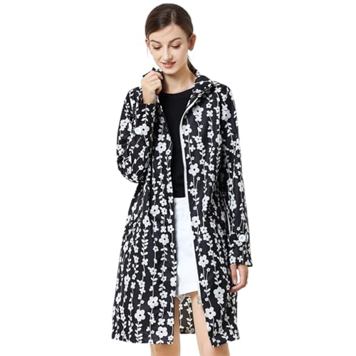 Chubasquero fino para mujer impermeable poncho de lluvia transpirable que evita el sudor