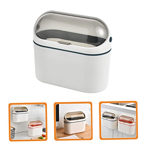Caneca pequeña para basura de escritorio y pared miniatura 4