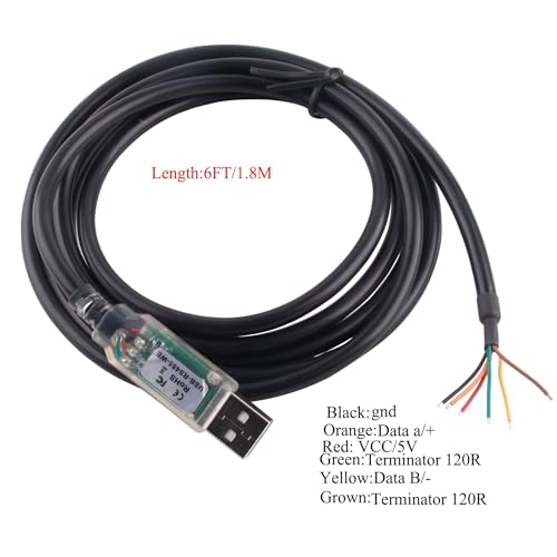 Convertidor USB a RS485 soluciona errores de comunicación Modbus cable WE 4