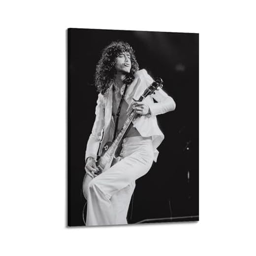 DKWNNZMW Póster de Jimmy Page con diseño de músico de Jimmy Page (40 x 60 cm)