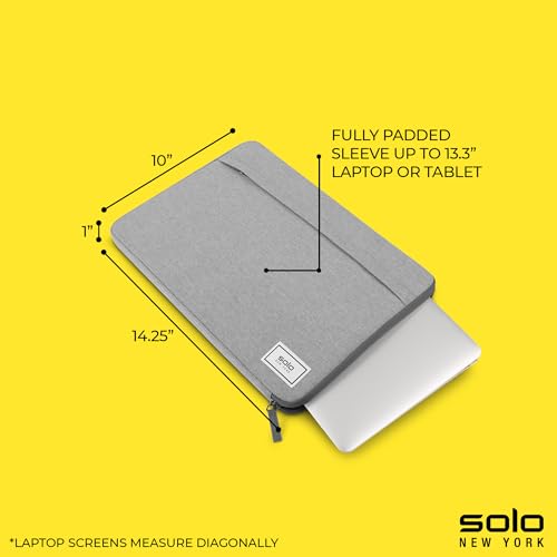 Funda para Laptop Solo New York 13.3'' Gris miniatura 3
