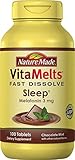 Nature Made Vitamelts Sleep Tablets, Chocolate Mint, 100 Count