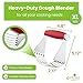 Spring Chef XL Stainless Steel Pastry Cutter Tool for Baking - Heavy Duty Dough Blender - Butter & Dough Cutter Tool with Sharp Blades - Pastry Blender for Easy Mixing - Dishwasher Safe - Red