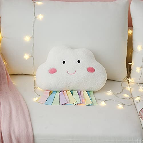 Oreiller en peluche drôle temps nuage pour rassurer les enfants et apaiser les nuits