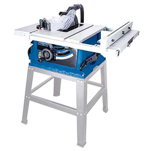 Scheppach Profi Tischkreissäge HS105 ohne Untergestell | mit 2. Sägeblatt | 2000W Leistung | Sägeblatt Ø 255mm | Schnitthöhe 75mm