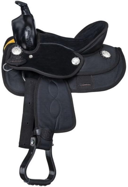 Eclipse by Tough1 Synthetic Barrel Saddle