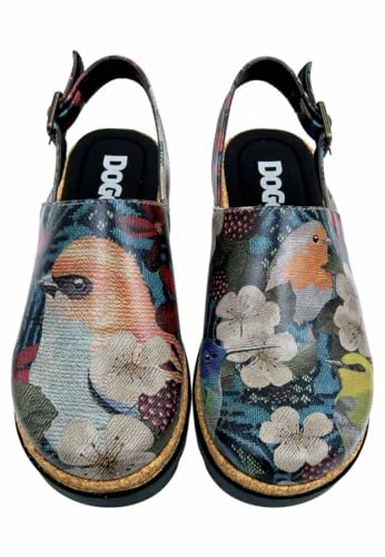 DOGO Damen Akita Sandale mit Absatz, Mehrfarbig, 39 EU