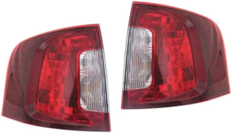 KarParts360 For Ford Edge 2011 2012 2013 2014 Tail Light Assembly Driver Side | Red And Clear Lens | Sport Model | With Bulbs | Replacement For FO2800222 | BT4Z13405A