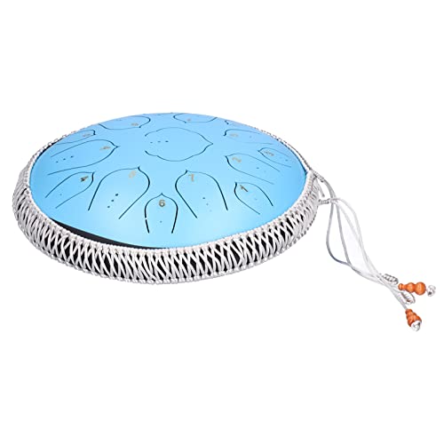 Tyenaza Handpan Steel Tongue Drum 14 pulgadas 15 notas miniatura 7