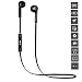 Walker(TM) New Version Wireless Bluetooth 4.1 Sports Headphones Earphones Headsets Music Stereo Noise Cancelling Microphone for iPhone 6 6 plus 5S 4S Galaxy S6 S5 and iOS Android Smartphones(Black)