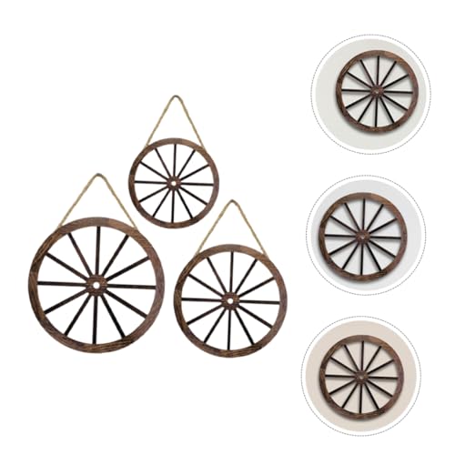 Ruedas de madera decorativas RORPOIR: transforme su salón o terraza en un refugio vintage 8