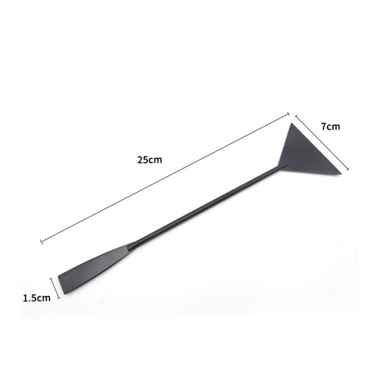 COLLBATH Aquarium Fish Tank Plant Shovel 25cm Flat Sand Shovel Stainless Steel Aquatic Maintenance Cleaning Tools