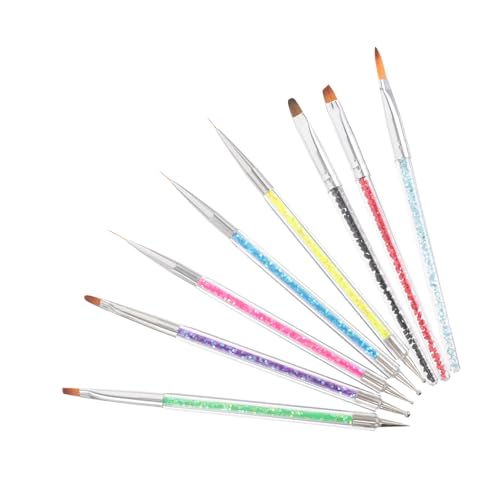 LOORGVEL 8個ダブルエンドデザイン用 とシャーディング 果 実現するネイルア