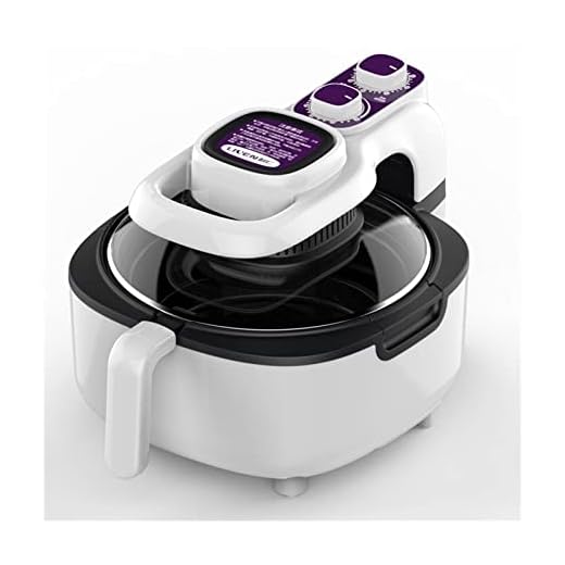 luftfrysare 5L Multifunktionsluft Fryer Kyckling Oljefri Luft Fryer Health Fryer Pizza Cooker Electric Deep Airfryer 1100W luftfrysare (Color : White 220 240V, Plug Type : AU)