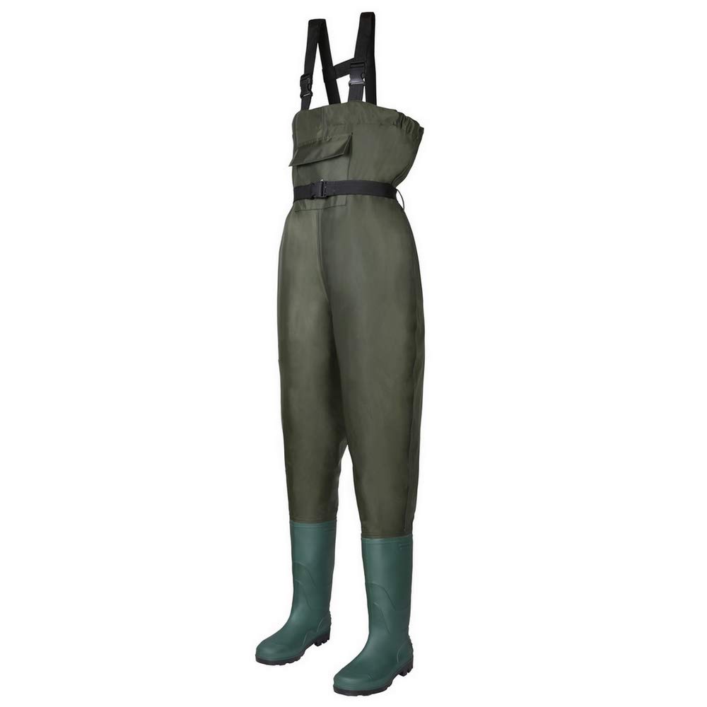 Ultra Fishing Waterproof Chest Waders With Boots - UK 9