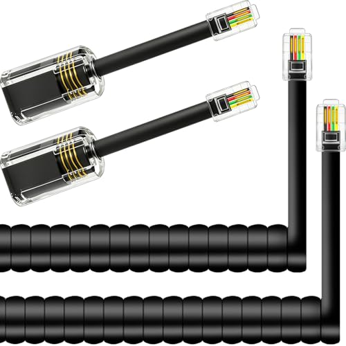 NECABLES No Tangle Phone Cord for Landline