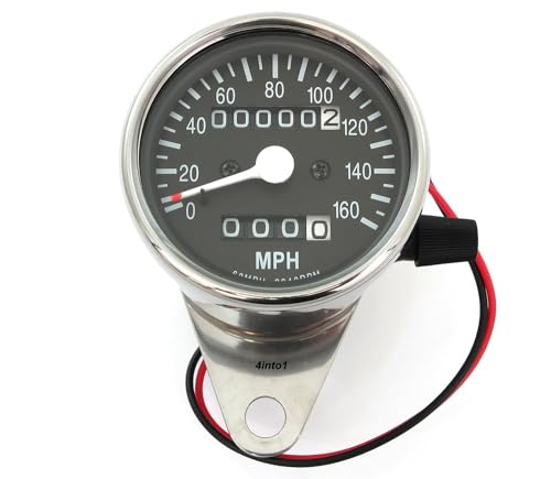 4into1 Motorcycle Mini Speedometer