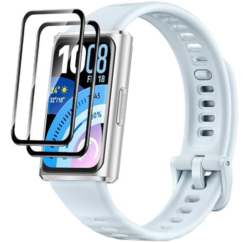 �y�Q���zFor HUAWEI Band 11 �t�C���� HUAWEI Band 11 �K���X�t�B���� PET�f�� 3D�t���S�ʕی�t�B���� ���� �ϏՌ� ��U�h�~ ���� �C�A�[�� �����x �w��h�~ ���ϋv