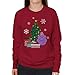 Produktbild Cloud City 7 Lumpy Space Princess Around The Christmas Tree Women's Sweatshirt