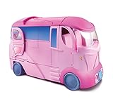 caravana muñecas imaginarium 2 en 1: La camper se abre y se convierte en el cuartel general.