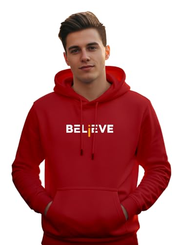 Image of XENOVAURBAN Hoodie for Men /Women | Unisex fit Cotton Fleece Hooded Sweatshirt - BEL1