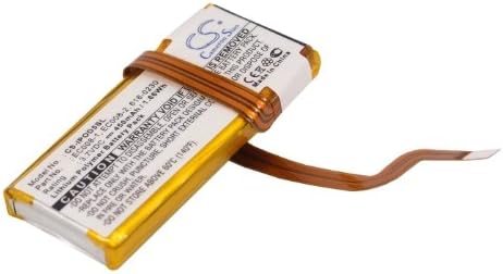 Battery for Apple iPod Classic 6th GEN MB147ZP/A 80GB iPOD classic 3.7V 450mAh