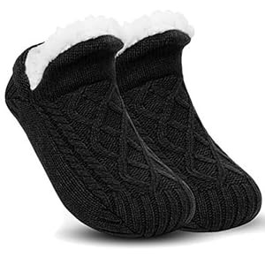 Kids Slipper Socks Non-Slip Fluffy ...