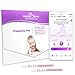 Tests HCG Détection Précoce Bandelettes: Tests de Grossesse Easy@Home 10HCG 10mIU/mL Résultats Précis avec Application Française Intelligente Premom (iOS et Android) Suivi de Fertilité