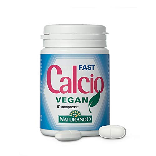 Naturando srl Calcio Fast Vegan 30 Comprimidos Complemento Alimenticio A Base De Calcio Y Vitamina D3
