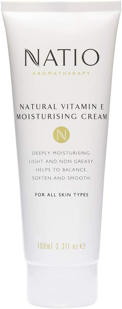 Natio Natural Vitamin E Moisturising Cream, 100 ml,1260