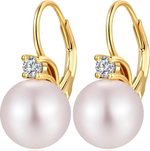 Pendientes mujer oro pendientes mujer perla plata de ley