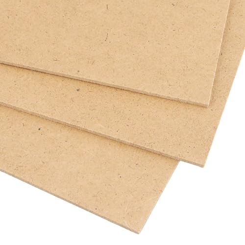 CHUENKUK 40 Stück A4 MDF Platten, 300 x 210 x 2 mm Holzplatten zum Basteln, Holzplatte zum Schnitzen, Malen