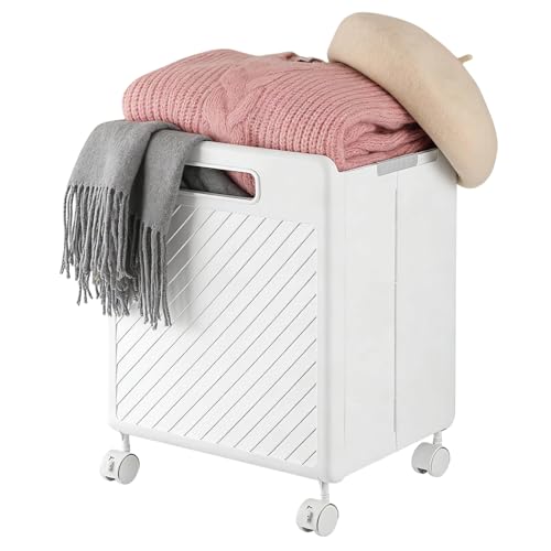 Panier à linge roulant pour retrouver l'ordre à la maison