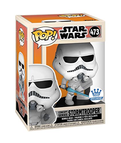 Star Wars 473 Concept Series Stormtrooper vinyle de collection Pop