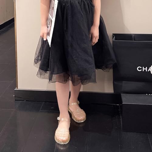 Jelly Sandals for Girls Closed Toe Princess Summer Mary Jane Shoes Little Girl Kids Toddler Casual Beach Flat Sandal4