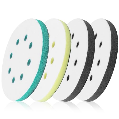 Bosch Professional Polierfilze Für Exzenterschleifer – 5 Stück, Ø 128 Mm, Hart – Mit Klett-Haftsystem