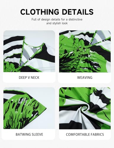 Image of Bsubseach Women Floral Print Kaftan Dresses Plus Size Bathing Suit Cover Up Moo Moos Caftan Beach Dress for Swimwear Summer