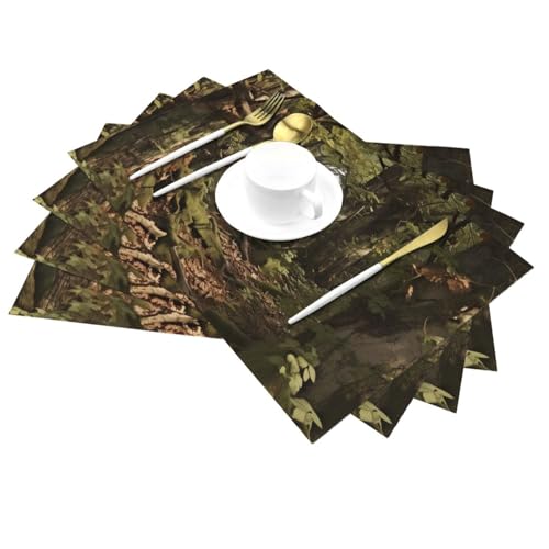 Sets de table tissés nature pour mariages et fêtes de vacances